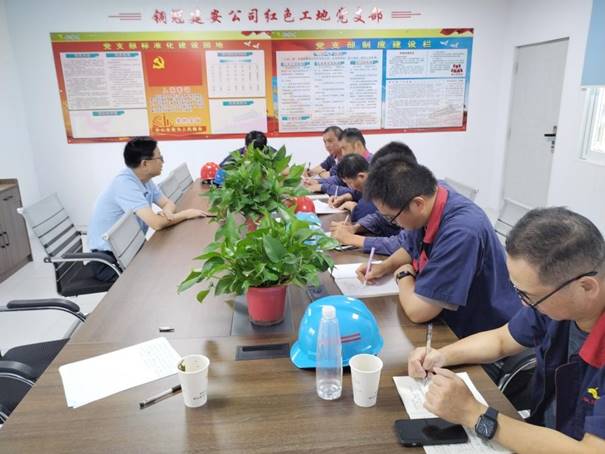 公司開展第三季度安全、環(huán)保、消防綜合檢查 