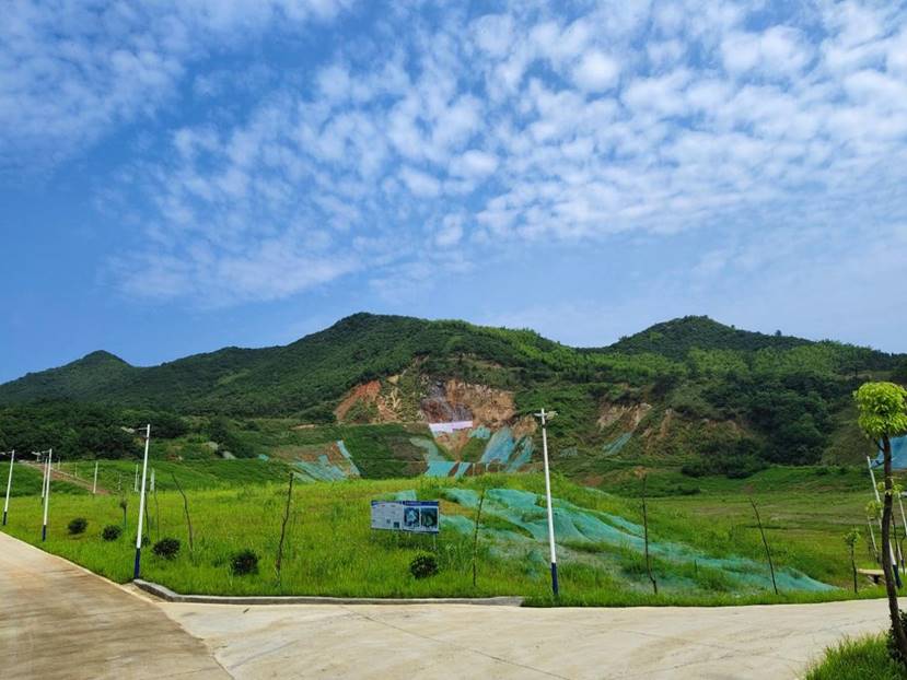 銅山、前山露天采坑復(fù)墾項(xiàng)目完成